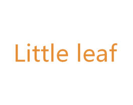 LITTLE LEAF 第18类皮革箱包商标图样