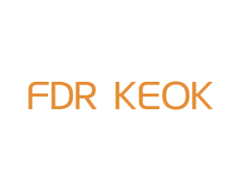 FDR KEOK 第25类服装鞋帽商标图样