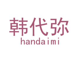 韩代弥 第18类皮革箱包商标图样