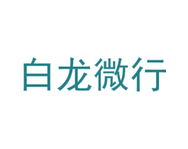白龙微行 第25类服装鞋帽商标图样