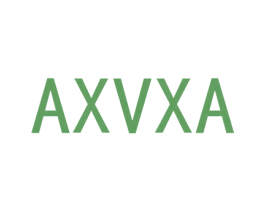 AXVXA 第25类服装鞋帽商标图样