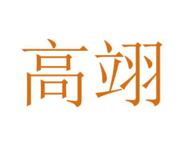 高翊 第25类服装鞋帽商标图样