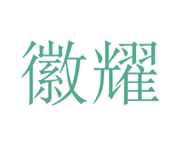 徽耀 第25类服装鞋帽商标图样