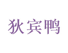 狄宾鸭 第25类服装鞋帽商标图样