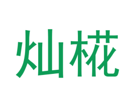 灿 第25类服装鞋帽商标图样