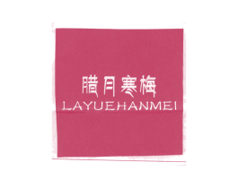 腊月寒梅 第25类服装鞋帽商标图样