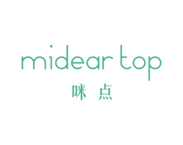 咪点 MIDEARTOP 第25类服装鞋帽商标图样
