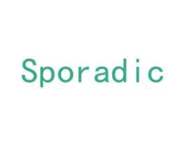 SPORADIC 第35类广告贸易商标图样