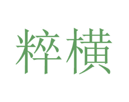 粹横 第21类厨房洁具商标图样