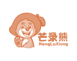 芒录熊 第30类小食配料商标图样