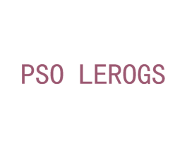 PSO LEROGS 第25类服装鞋帽商标图样