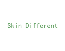 SKIN DIFFERENT 第35类广告贸易商标图样