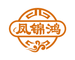 凤锦鸿 第33类酒商标图样