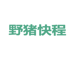 野猪快程 第39类运输旅行商标图样