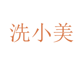 洗小美 第35类广告贸易商标图样