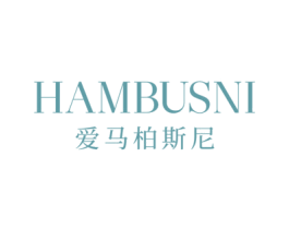 HAMBUSNI 爱马柏斯尼 第25类服装鞋帽商标图样