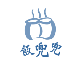 饭兜兜 第30类小食配料商标图样