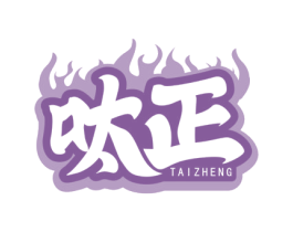 呔正 第30类小食配料商标图样