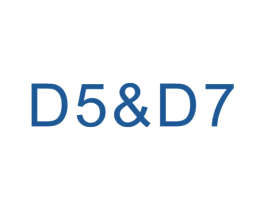 D5&D7 第25类服装鞋帽商标图样