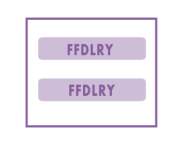 FFDLRY FFDLRY 第25类服装鞋帽商标图样