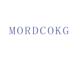 MORDCOKG 第25类服装鞋帽商标图样
