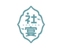 社宴 第43类餐饮酒店商标图样