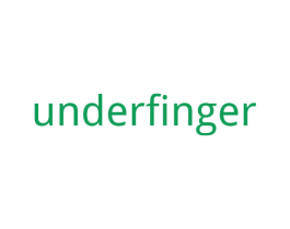 UNDERFINGER 第38类通讯传媒商标图样