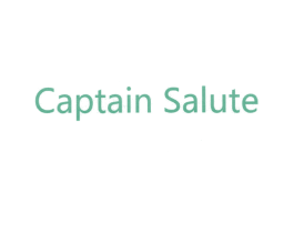 CAPTAIN SALUTE 第33类酒商标图样