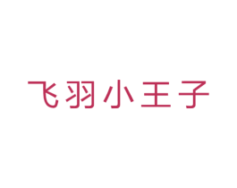 飞羽小王子 第25类服装鞋帽商标图样