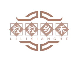 粒粒乡禾 第43类餐饮酒店商标图样