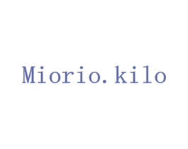 MIORIO.KILO 第44类医疗园艺商标图样