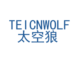 太空狼 TEICNWOLF 第18类皮革箱包商标图样