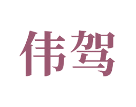 伟驾 第39类运输旅行商标图样