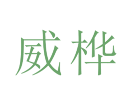 威桦 第25类服装鞋帽商标图样