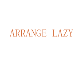ARRANGE LAZY 第25类服装鞋帽商标图样