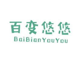 百变悠悠 第25类服装鞋帽商标图样