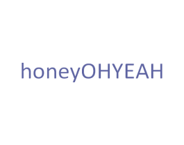 HONEYOHYEAH 第25类服装鞋帽商标图样