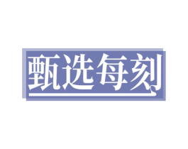 甄选每刻 第18类皮革箱包商标图样