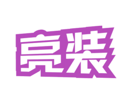 亮装 第3类化妆品商标图样