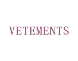 VETEMENTS 第4类燃料油脂商标图样