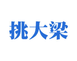挑大梁 第36类金融物管商标图样