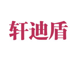 轩迪盾 第25类服装鞋帽商标图样
