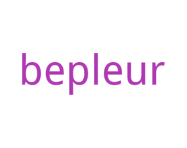 BEPLEUR 第25类服装鞋帽商标图样
