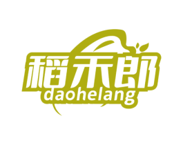 稻禾郎 第30类小食配料商标图样