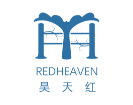 昊天红 REDHEAVEN 第3类化妆品商标图样
