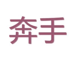 奔手 第3类化妆品商标图样