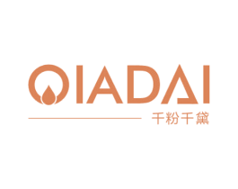 千粉千黛 QIADAI 第3类化妆品商标图样