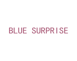 BLUE SURPRISE 第3类化妆品商标图样