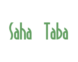 SAHA TABA 第3类化妆品商标图样
