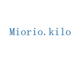 MIORIO.KILO 第3类化妆品商标图样